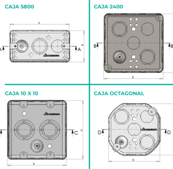 medas cajas galvanizadas medas cajas galvanizadas